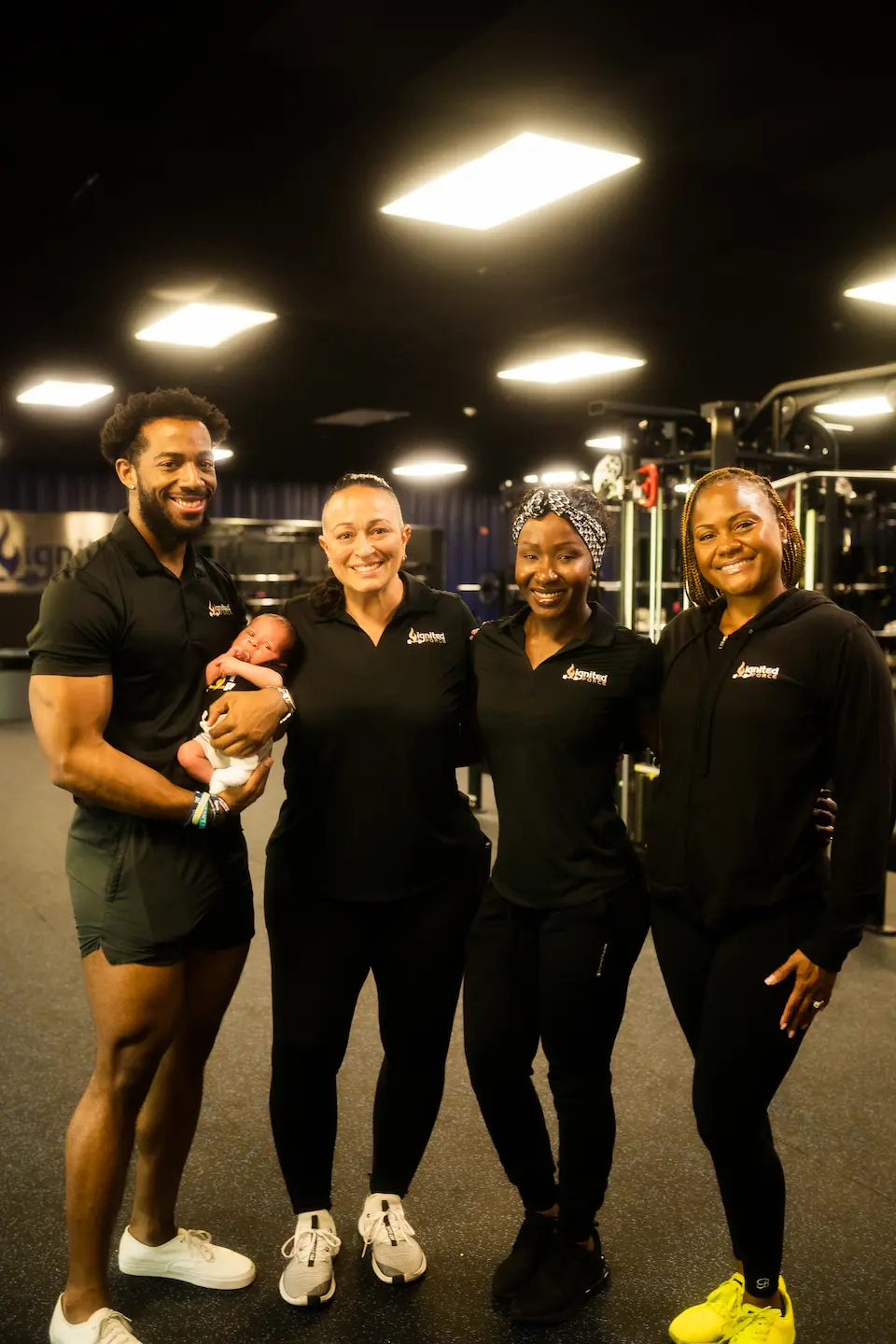 Members training together at Ignited Force Gym in Baton Rouge