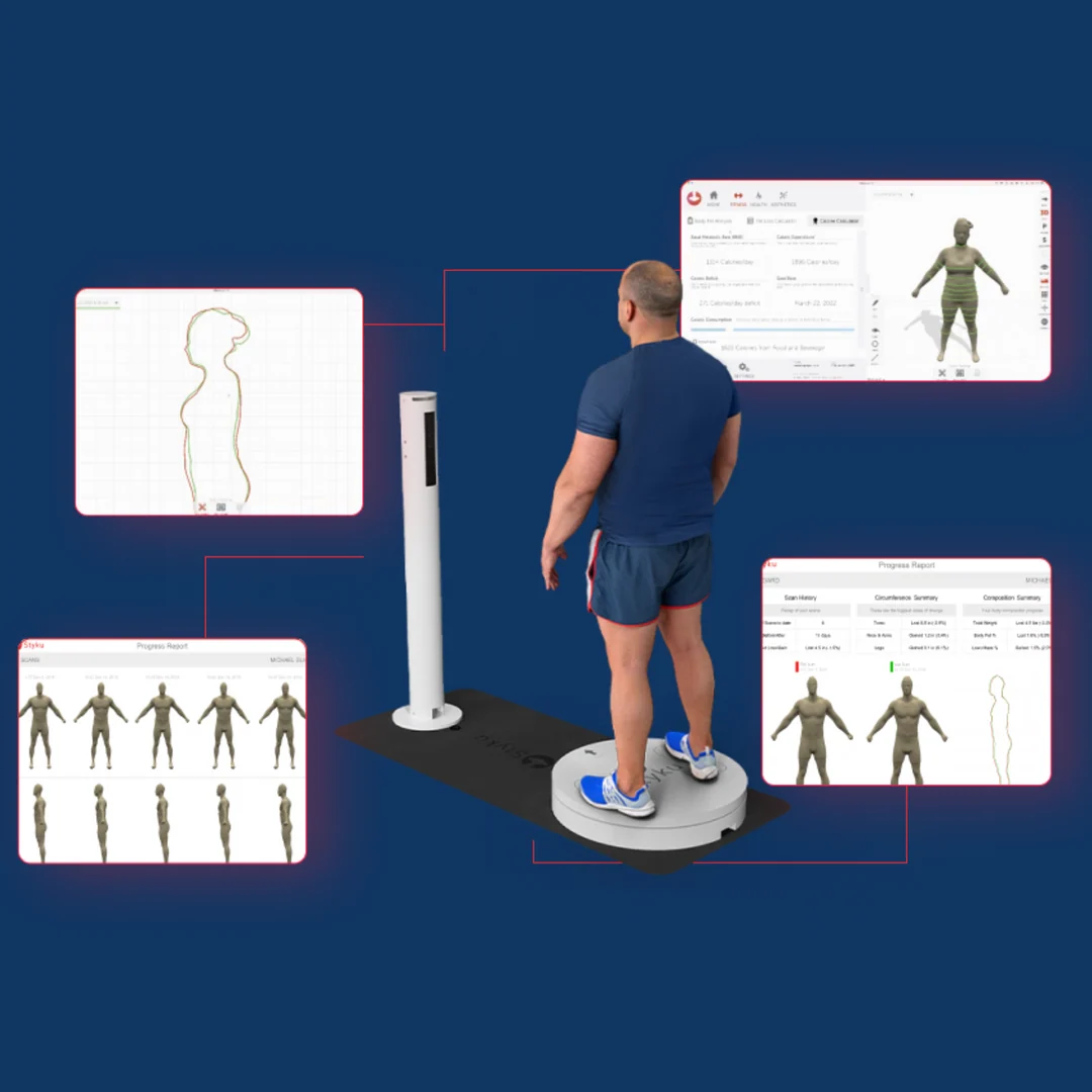 3D Body Scanner at Ignited Force Gym in Baton Rouge